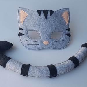 Cirmos cica farsangi jelmez szett- RENDELHETŐ! - ruha & divat - jelmez & álarc - jelmez - Meska.hu