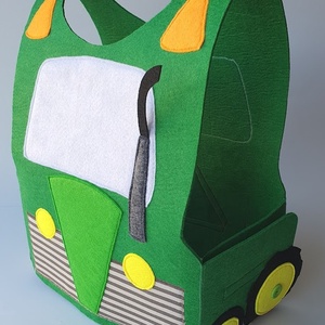Zöld traktor farsangi jelmez szett RENDELHETŐ!!!, Játék & Sport, Szerepjáték, Varrás, MESKA