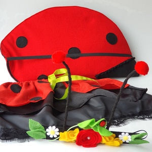 Katica farsangi jelmez szett (hajpánt, szoknya, szárny)� AZONNAL VIHETŐ!!! - ruha & divat - jelmez & álarc - jelmez - Meska.hu