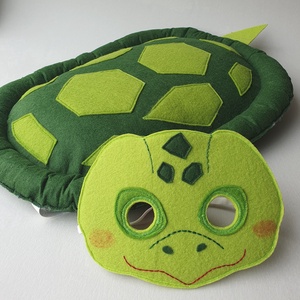 Teknős jelmez szett-AZONNAL VIHETŐ!! - Meska.hu