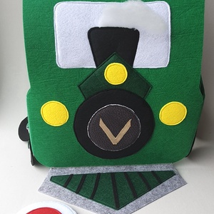 Vonat/mozdony farsangi jelmez szett- AZONNAL VIHETŐ! - ruha & divat - jelmez & álarc - jelmez - Meska.hu