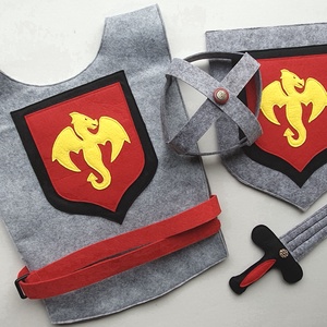 Kis lovag farsangi jelmez szett (sárkány)�AZONNAL VIHETŐ!!! - Meska.hu