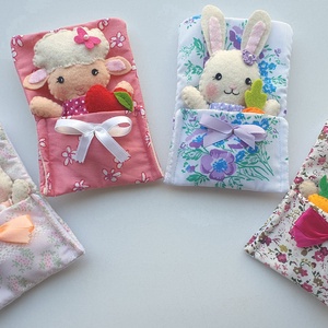 Apróságok szundizsákban- cuki nyuszilány répával - játék & sport - plüssállat & játékfigura - nyuszi - Meska.hu