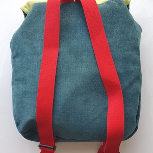 Piros autós-repülős-tigrises hátizsák -AZONNAL VIHETŐ! - játék & sport - ovis felszerelés - ovis hátizsák - Meska.hu