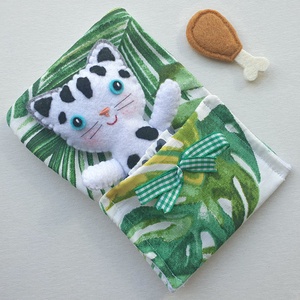 Apróságok szundizsákban- cuki hópárduc fiúcska  - Meska.hu