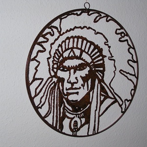 Winnetou. - otthon & életmód - dekoráció - fali és függő dekoráció - falra akasztható dekor - Meska.hu