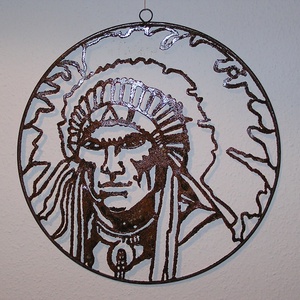 Winnetou. - otthon & életmód - dekoráció - fali és függő dekoráció - falra akasztható dekor - Meska.hu
