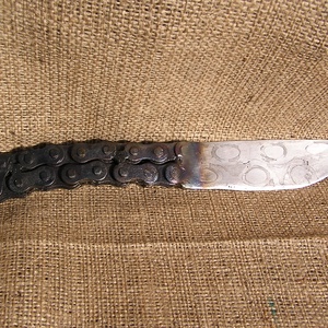 Lánc damaszk kés. -  - Meska.hu