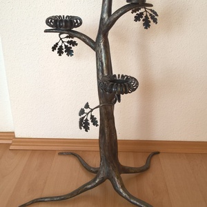 FA GYERTYATARTÓ, MÉCSESTARTÓ! - otthon & életmód - gyertya, illat, aroma - gyertyatartó - Meska.hu