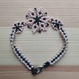 Karkötő+ fülbevaló szett - Meska.hu