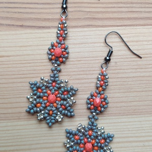 Fülbevaló  - ékszer - fülbevaló - lógó fülbevaló - Meska.hu