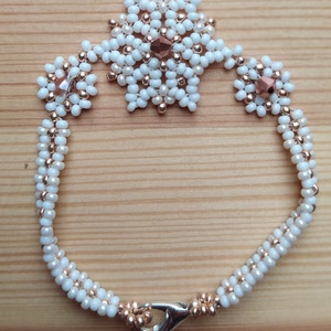 Karkötő és fülbevaló szett  - Meska.hu