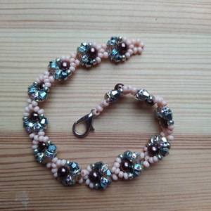 Karkötő  - ékszer - karkötő - gyöngyös karkötő - Meska.hu