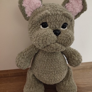 Amigurumi Francia buldog, Játék & Sport, Baba & babaház, Baba, Horgolás, MESKA