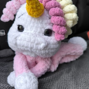 Unikornis alvó pajti - baba - mama - baba játékok - szundikendő, alvóka - Meska.hu