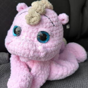 Alvópajti sárkány, Baba - mama, Baba játékok, Szundikendő, alvóka, Horgolás, MESKA