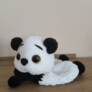 Horgolt alvó pajti,Panda, Baba - mama, Baba játékok, Szundikendő, alvóka, Horgolás, MESKA