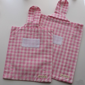Kiflis szatyor 2db-os szett, Táska & Tok, Bevásárlás & Shopper táska, Shopper, textiltáska, szatyor, Varrás, MESKA