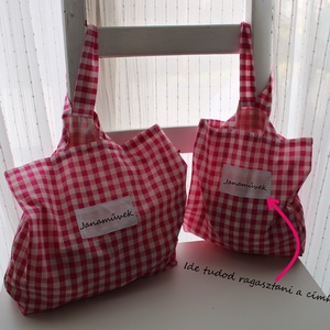 Kiflis szatyor 2db-os szett - táska & tok - bevásárlás & shopper táska - shopper, textiltáska, szatyor - Meska.hu