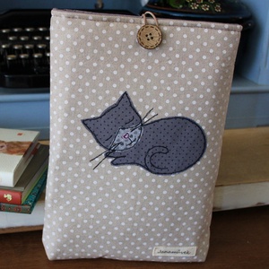 Cicás Könyvtok / iPadtok, Táska & Tok, Laptoptáska, laptop hátizsák, Varrás, MESKA