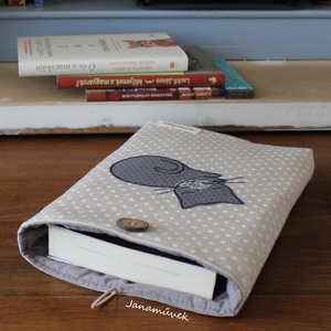 Cicás Könyvtok / iPadtok - táska & tok - laptoptáska, laptop hátizsák - Meska.hu