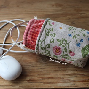 Fülhallgató tartó, Táska & Tok, Pénztárca & Más tok, Fülhallgató tok , Varrás, MESKA