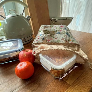 Uzsonnás táska - táska & tok - uzsonna- & ebéd tartó - ebéd tasak, doboz - Meska.hu