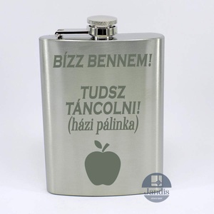 Flaska/fém flaska, Otthon & Életmód, Fotó, grafika, rajz, illusztráció, Gravírozás, pirográfia, MESKA