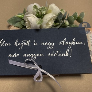Pénzátadás stílusosan/elegánsan, Esküvő, Emlék & Ajándék, Nászajándék, Fotó, grafika, rajz, illusztráció, Meska