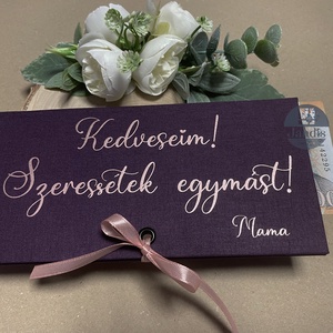 Pénzátadás stílusosan/elegánsan, Esküvő, Emlék & Ajándék, Nászajándék, Fotó, grafika, rajz, illusztráció, Meska