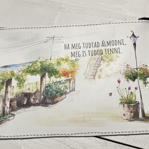 Valódi bőr tolltartó/sminkes tartó, Otthon & Lakás, Papír írószer, Tolltartó & Ceruzatekercs, Fotó, grafika, rajz, illusztráció, Varrás, Meska