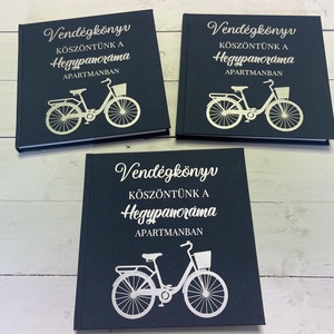 Vendégkönyv szálláshelyeknek - otthon & életmód - papír, írószer - jegyzetfüzet & napló - Meska.hu