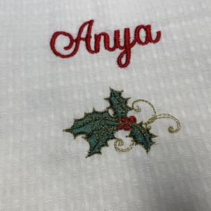 Konyharuha - karácsony, Otthon & Életmód, Konyhafelszerelés, tálalás, Konyhai textil, Konyharuha & Törlőkendő, Hímzés, MESKA