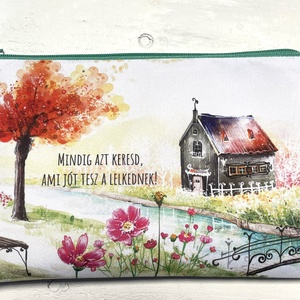 Idézetes neszesszer  házikós - Meska.hu