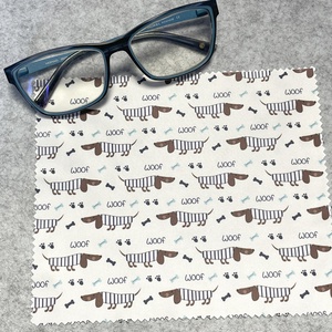 Optikai törlőkendő - Szemüvegtörlő  Tacskós mintával, Táska & Tok, Pénztárca & Más tok, Szemüvegtok, Fotó, grafika, rajz, illusztráció, MESKA