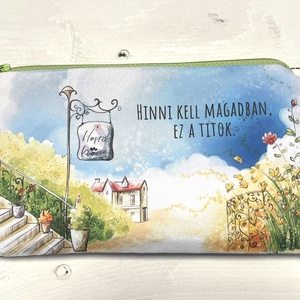 Motivációs neszesszer  Hinni kell magadban, ez a titok - táska & tok - neszesszer - Meska.hu Motivációs neszesszer  Hinni kell magadban, ez a titok - táska & tok - neszesszer - Meska.hu