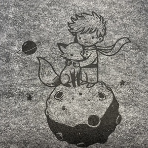 Filc könyvtok (Kis herceg és róka motívummal - ölelős) - könyv & zene - könyvtok - Meska.hu