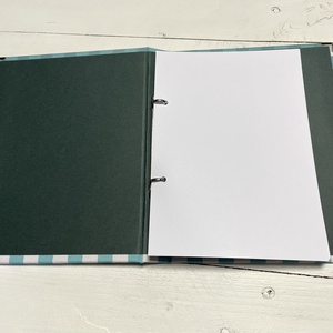 Kockás receptgyűjtő - Receptes könyv - Receptes mappa - otthon & életmód - konyhafelszerelés, tálalás - sütés, főzés - receptfüzet - Meska.hu