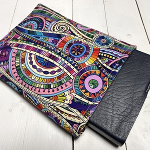 Könyvtok/könyvtartó/Könyvóvó - Mandala - Mandalás - otthon & életmód - papír, írószer - jegyzetfüzet & napló - Meska.hu