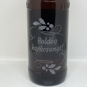 Bernard sör - karácsonyi gravírozással - limitált darab - élelmiszer - alkoholos italok - Meska.hu