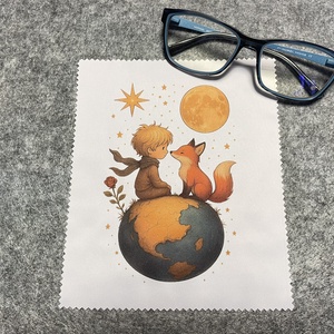 Optikai törlőkendő - Szemüvegtörlő � A kis herceg grafikával, Táska & Tok, Pénztárca & Más tok, Szemüvegtok, Fotó, grafika, rajz, illusztráció, MESKA