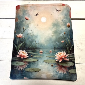 Tündérvilág - könyvtok - könyvtartó, Könyv & Zene, Könyvtok, Fotó, grafika, rajz, illusztráció, Varrás, MESKA