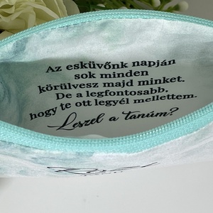 Tanúfelkérő neszesszer � személyes esküvői felkérő ajándék - esküvő - meghívó & kártya - tanú felkérő - Meska.hu