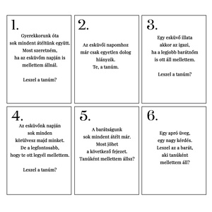 Tanúfelkérő neszesszer � személyes esküvői felkérő ajándék - esküvő - meghívó & kártya - tanú felkérő - Meska.hu