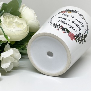 Anyák napi virágcserép - kedves felirattal - otthon & életmód - virágdekoráció - virágtartó - kaspó - Meska.hu