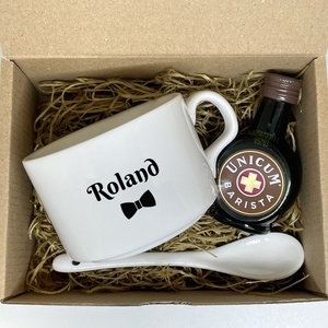 Tanúfelkérő ajándék - férfiaknak - kávés - nyomtatott dobozban - esküvő - meghívó & kártya - tanú felkérő - Meska.hu