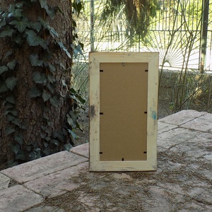 Képkeret-Fotókeret-3 db 9 x 13-as képhez- Pácolt Fehér-76 -  - Meska.hu