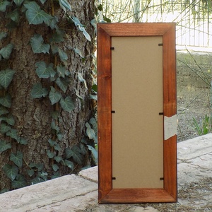 Képkeret-Fotókeret-10x29,7 cm-es képhez-Pácolt cseresznye színű-152 - otthon & életmód - dekoráció - kép & falikép - képkeret - Meska.hu