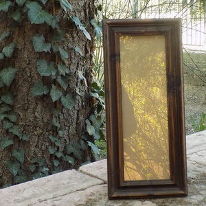 Képkeret-Fotókeret-10x29,7 cm-es képhez-Pácolt Dióbarna-Ricás-149, Otthon & Életmód, Dekoráció, Kép & Falikép, Képkeret, Famegmunkálás, MESKA
