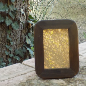 Képkeret-Fotókeret-10x15 cm-es képhez-Pácolt Dióbarna-Madzagakasztóval-54, Otthon & Életmód, Dekoráció, Kép & Falikép, Képkeret, Famegmunkálás, MESKA